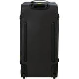 American Tourister Urban Track 78.5cm Duffle With Wheels In Black/Lime
