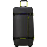 American Tourister Urban Track 78.5cm Duffle With Wheels In Black/Lime