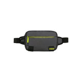 American Tourister Urban Track Sling Bag In Black/Lime