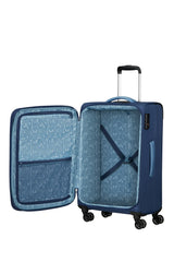 American Tourister Pulsonic Spinner 68 Exp in Combat Navy