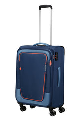 American Tourister Pulsonic Spinner 68 Exp in Combat Navy