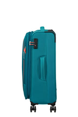 American Tourister Pulsonic Spinner 68 Exp in Stone Teal