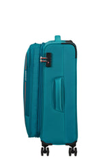 American Tourister Pulsonic Spinner 68 Exp in Stone Teal