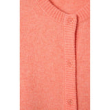 American Vintage Cardigan Damsville In Goyave Melange