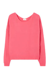American Vintage Damsville Long Sleeve Pullover in Rose