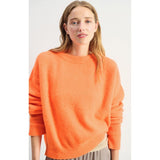 American Vintage Jumper Vitow In Fluorescent Carrot Melange