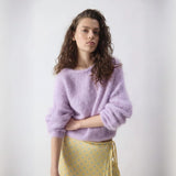 American Vintage Niby Jumper In Orchidee Chine