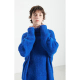 American Vintage Niby Knit in Royal Blue Marl