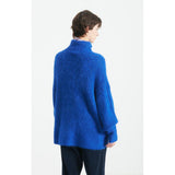 American Vintage Niby Knit in Royal Blue Marl