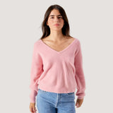 American Vintage Sweater Damsville In Melange Tenderness