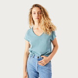 American Vintage T-shirt Sonoma In Peacock Vintage