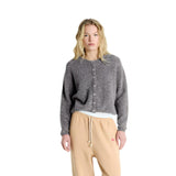 American Vintage Vitow Button Cardigan In Grey