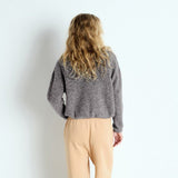 American Vintage Vitow Button Cardigan In Grey