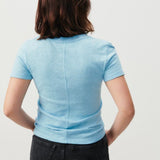 American Vintage Women's T-Shirt Sonoma in Glace Vintage