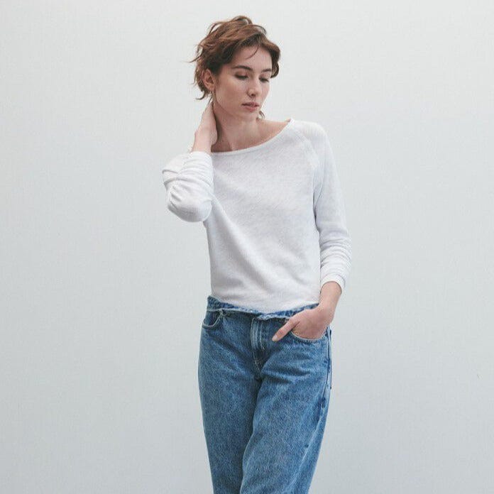 American Vintage Women's T-Shirt Sonoma in White