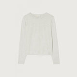 American Vintage Women's T-Shirt Ypawood In Heather Grey