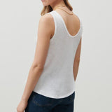 American Vintage Women's Tank Top Sonoma in White