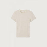 American Vintage Ypawood Women's T-Shirt In Heather Grey