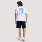 Après May Tee With Graphic Print Cold Water in White