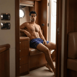 Après Pig Swim Shorts in Navy