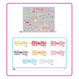 Aquabeads Nails Hearts & Ribbons Nail Refill Kit