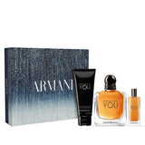 Emporio Armani Stronger With You EDT 100ml / 15ml / Shower Gel 75ml Giftset