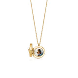 Astley Clarke Gold Polaris Mother of Pearl Locket