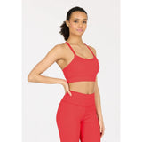 Athlecia Bloom V2 Sports Bra In Teaberry