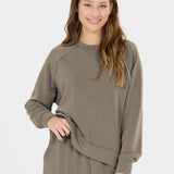 Athlecia Jacey Crew Neck in Greige