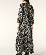 ba&sh Agatha midaxi-length dress In Blue