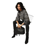 ba&sh Alejandro Long-sleeved Blouse In Blue