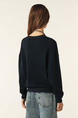 ba&sh Benjamin Sweatshirt In Marine