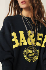 ba&sh Benjamin Sweatshirt In Marine