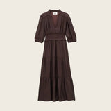 ba&sh Cleli Dress In Aubergine