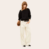 ba&sh Della Sweatshirt In Black