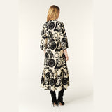 ba&sh Ferae Midi Dress In Black