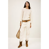 ba&sh Isaac Jumper In Ecru