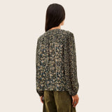 ba&sh Kross Blouse In Green