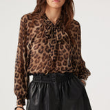 ba&sh Shirt Floe In Leopard print