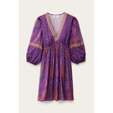 ba&sh Lydia Dress In Violet