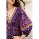 ba&sh Lydia Dress In Violet