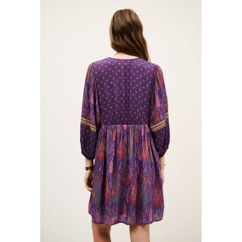 ba&sh Lydia Dress In Violet