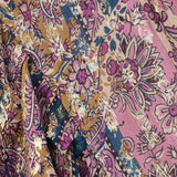 ba&sh Pareta Midi Dress in Rose Paisley Print