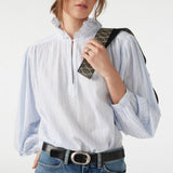ba&sh Shirt Spice In Bleu