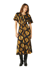 ba&sh Soleil Midi Dress In Blue