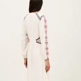 ba&sh Tina Dress In Ecru