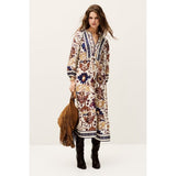ba&sh Valley Dress In Ecru