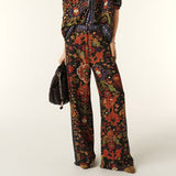 ba&sh Vlyde Pattern Pants In Black