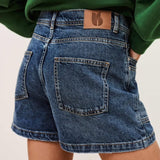 ba&sh ZEVY Cargo Short In Blue