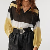 ba&sh Harvey Shirt In Yellow